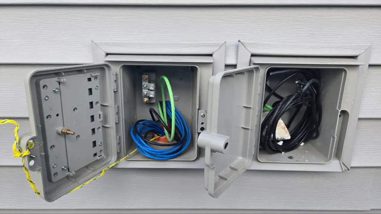 Exterior Telecom Junction Installation